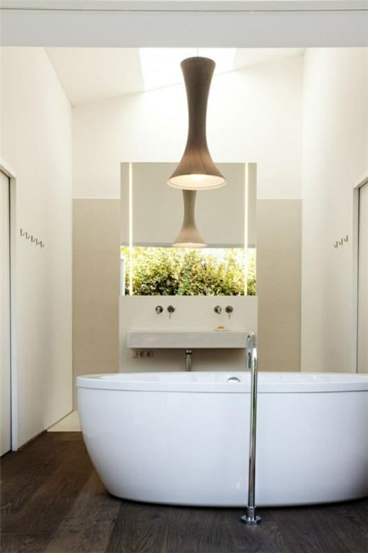 kuvia roikkuva lamppu kylpyhuonekalusteet modernit kylpyhuoneideat