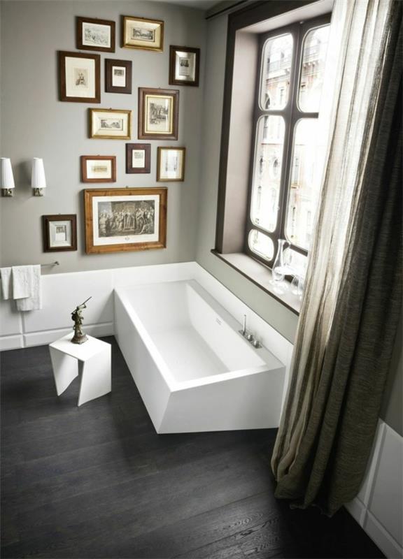 kylpyhuone ideoita ylellinen kylpyhuone verho kylpyamme seinän suunnittelu