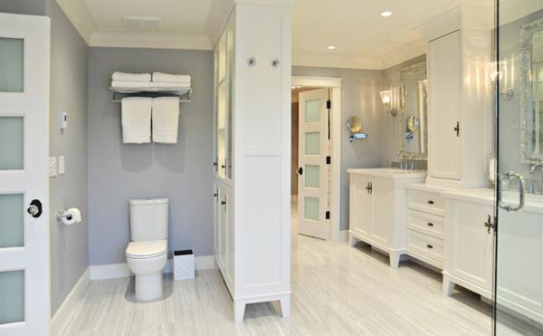 kylpyhuoneen remontointi hohtavan valkoinen antiikki