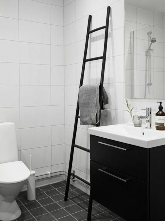 kylpyhuone ideoita kylpyhuone huonekalut pesuallas pohjakaappi puiset tikkaat pyyhe tikkaat