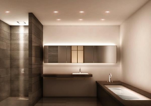 led -kylpyhuonevalot kylpyhuoneen lampun kattovalaistus