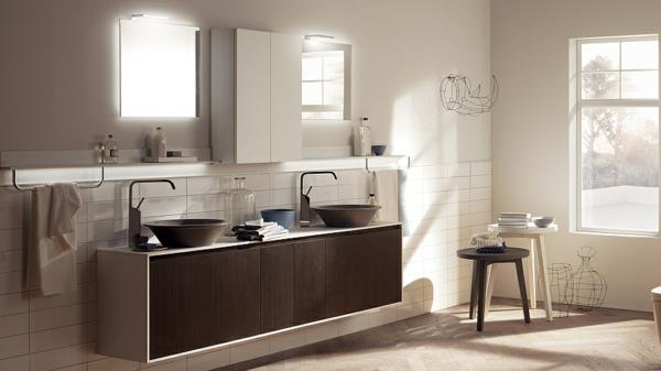 kylpyhuonekalusteet kylpyhuone kalusteet moderni minimalistinen puu pesuallas