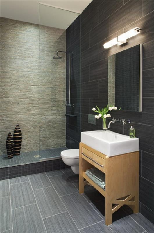 kylpyhuone laatat suunnittelu seinälaatat lattialaatat lattiamaljakot