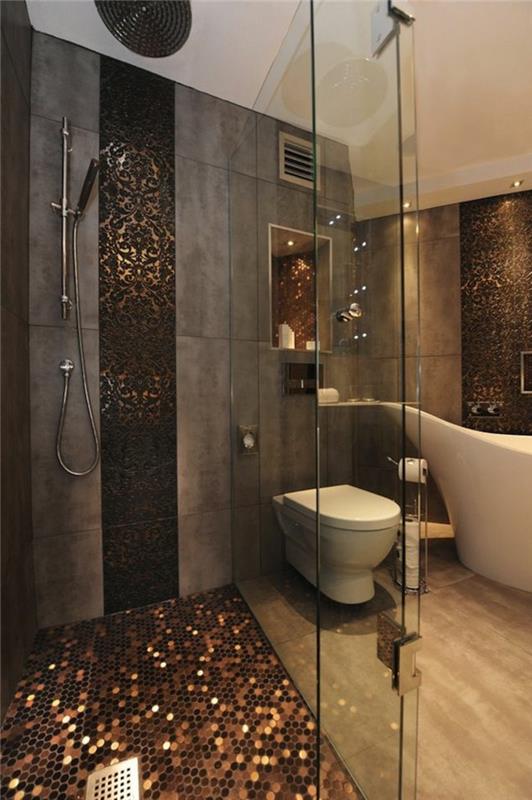 kylpyhuone laatat tyylikäs seinälaatat kauniita lattia kylpyhuone ideoita