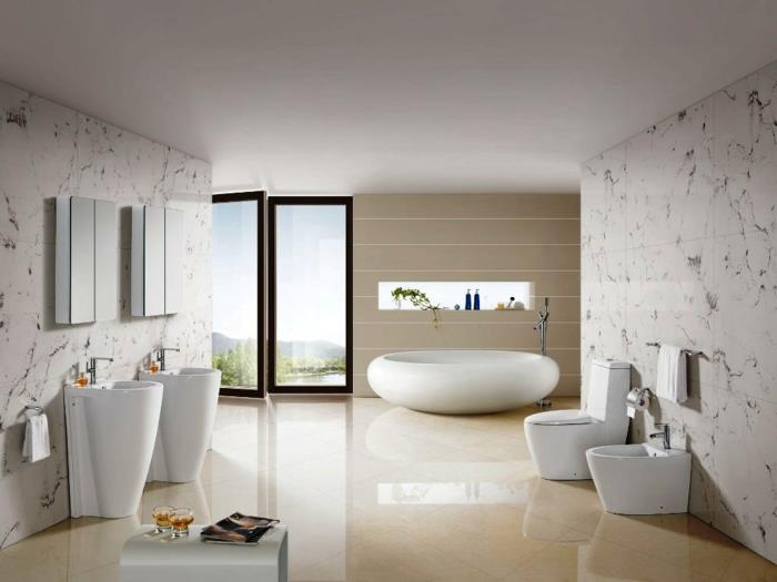 kylpyhuone laatat tyylikäs seinälaatat lattialaatat