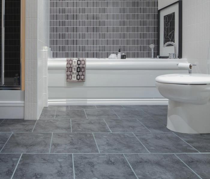 kylpyhuone ideoita kylpyhuone laatat harmaa lattia seinän suunnittelu
