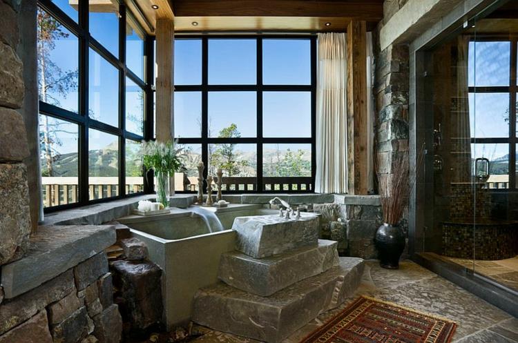kylpyhuonekalusteet maalaismainen kylpyhuonekalusteet lasiseinät ikkuna