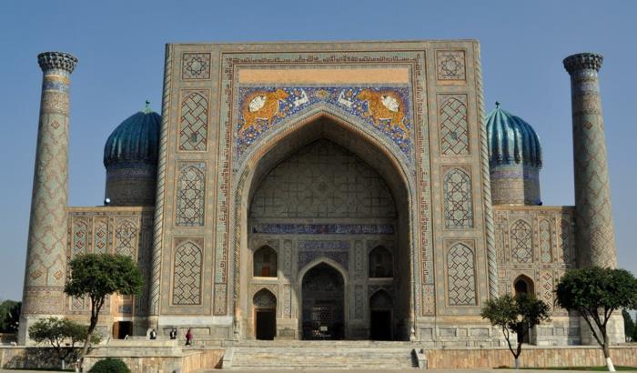 rautatie matka suunta silkki express aasia matka Uzbekistan