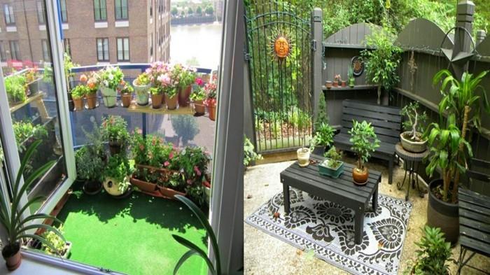 Tee parvekeideoita itse puutarhasuunnittelu terassisuunnittelu käytännön ideoita hyödyntämällä tilaa ideoita