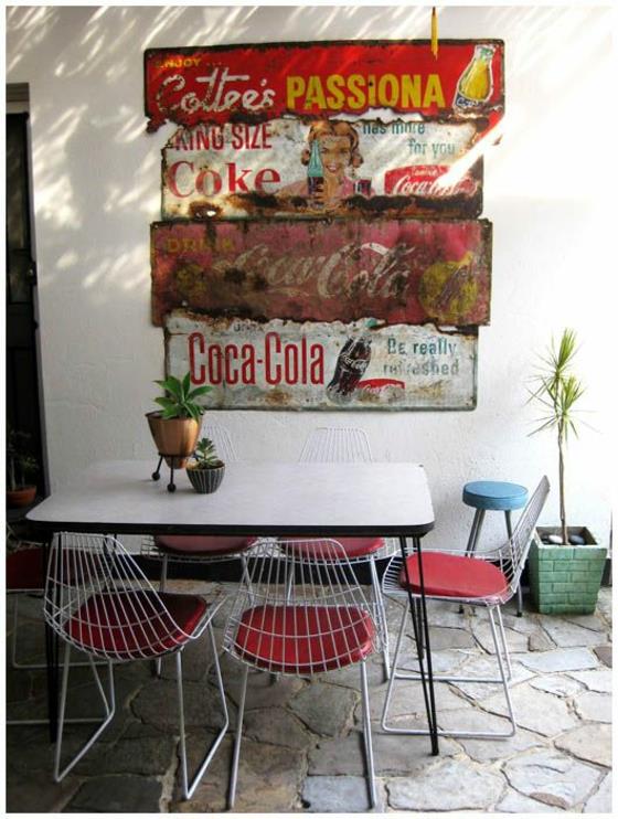 parveke huonekalut terassi suunnittelu pop art seinä suunnittelu