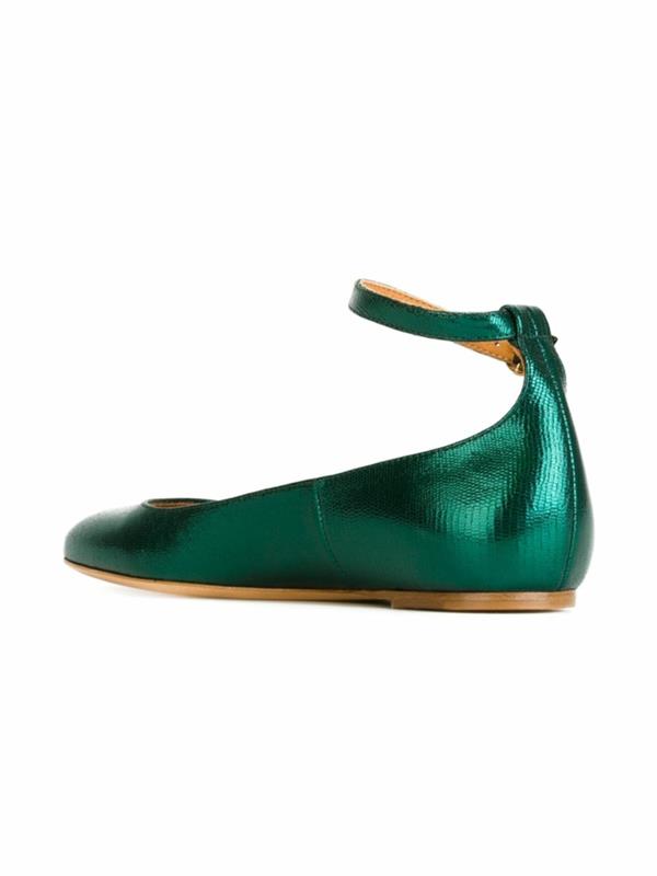 ballerina kengät muoti trendit vihreä