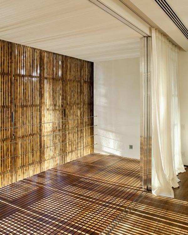 bambu rullaverho pystysuora suuri luonnollinen väri