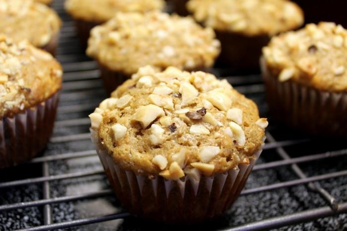 banaani hasselpähkinämuffini