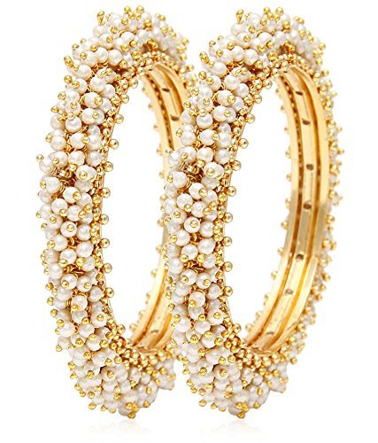 Clustered Pearl Bangles