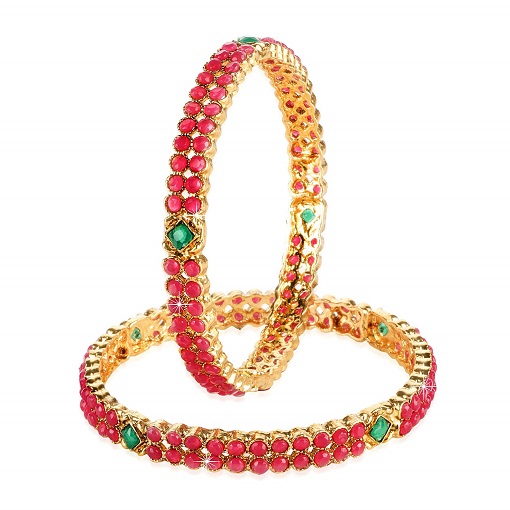 Ruby Stones forgyldte armbånd
