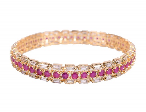 Designer Ruby Bangles