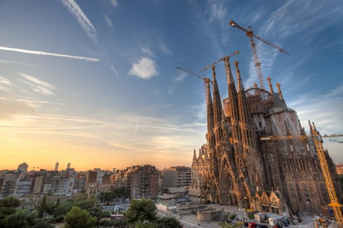 barcelonan nähtävyydet sagrada familia