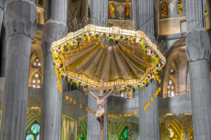 barcelona maamerkit sagrada familia koristelu