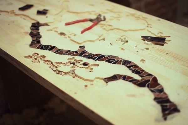 baaripöytäsarja rakenna baaripöytä itse veistämällä