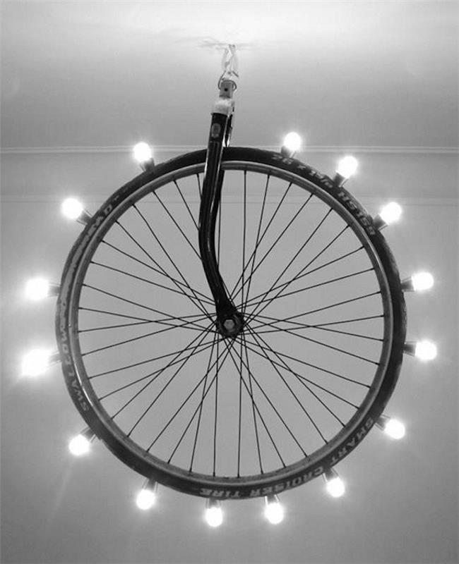 tinking ideoita deco ideoita diy ideoita sisustus esimerkkejä polkupyörän sivut valo