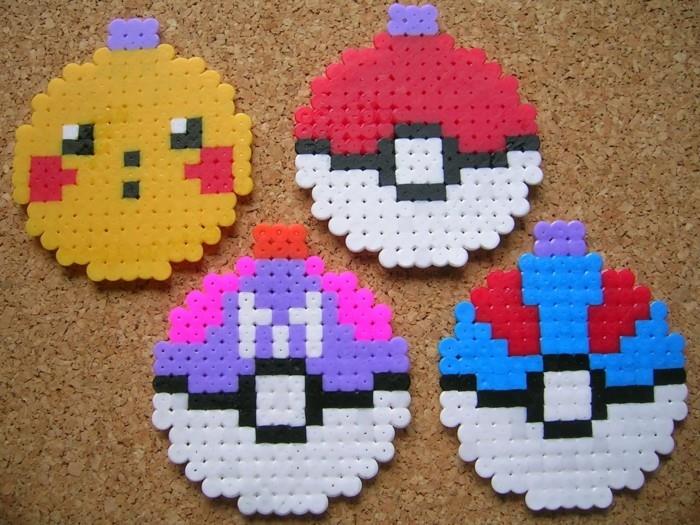 tinker perler helmiä joulua