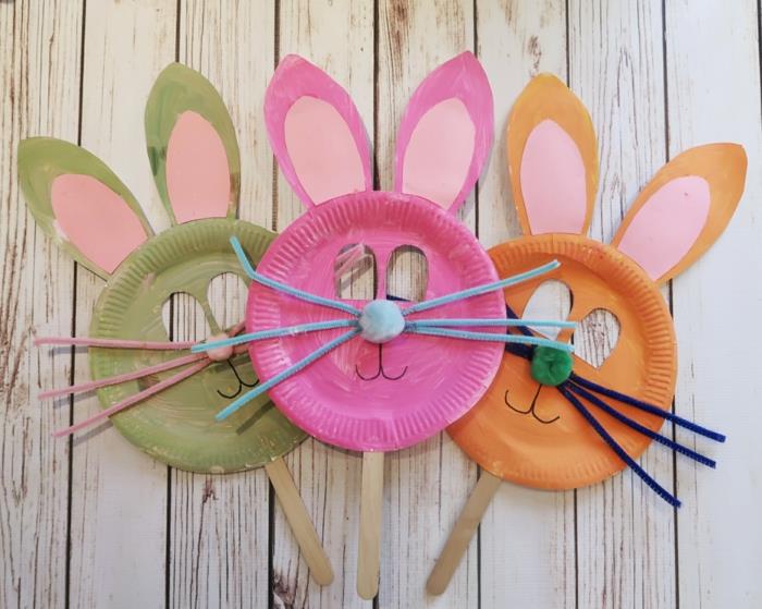 käsityöt lasten kanssa pääsiäinen pääsiäinen koristelu käsityöt käsityöt lasten kanssa paperilautaset