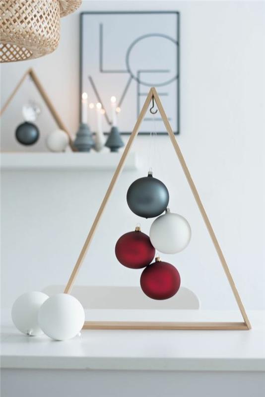 tinker joulun geometrisia sisustusideoita