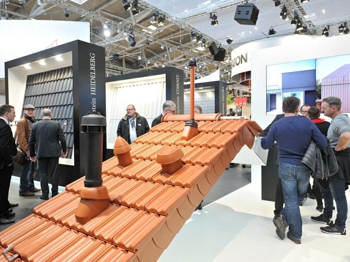 baumesse münchen bau 2017 korostaa kattotiilet innovatiivisia