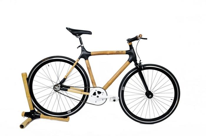bcb tyylikkäät polkupyörät kestävä muotoilu bambu hiilimusta