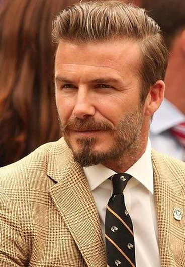 David Beckham skæg stilarter