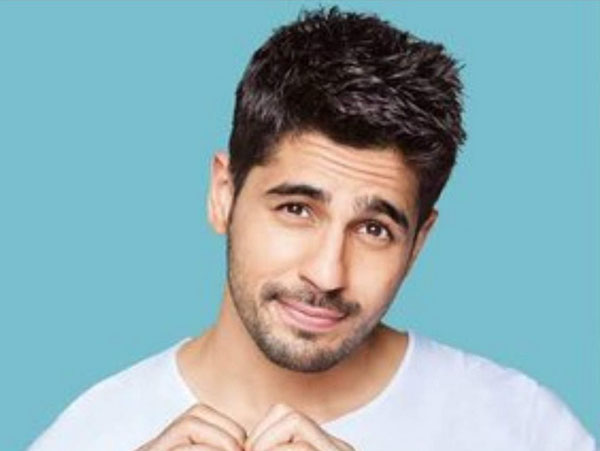 Sidharth Malhotra Light Stubble