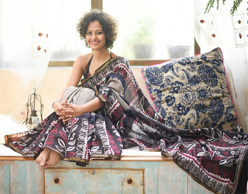 Batik Chanderi Saree