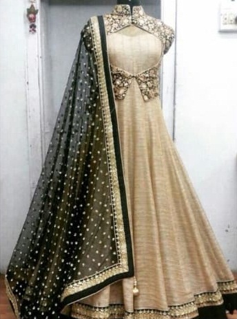 Beige Bollywood Salwar Suit