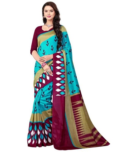 Bhagalpuri Art Silk Saree