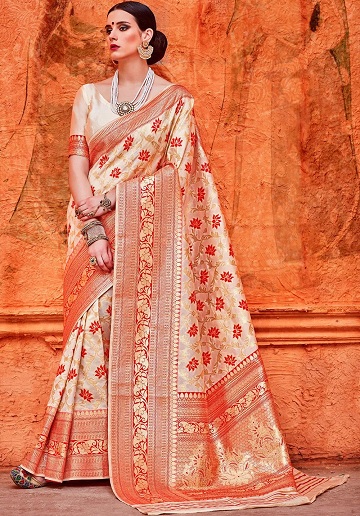 Tervező Art Silk Saree