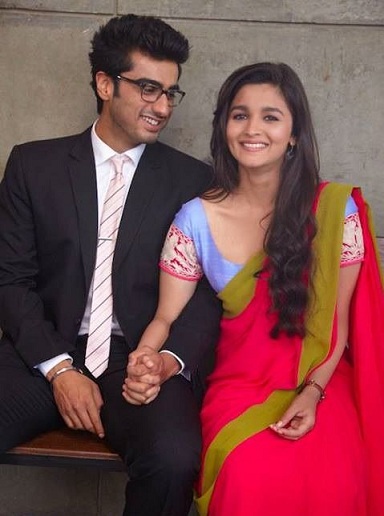 Alia Bhatt Plain Saree -ben