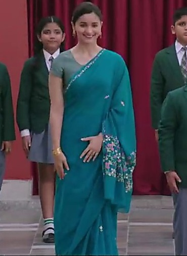 Alia Bhatt i Floral Saree