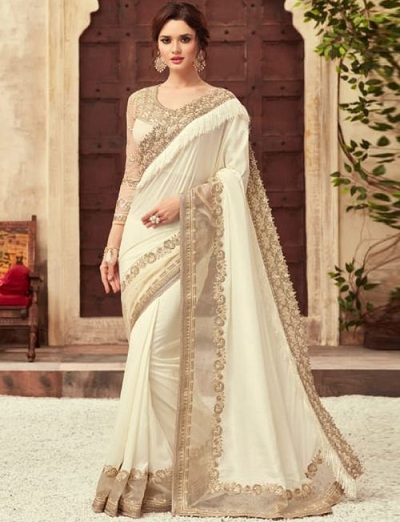 Designer Sequin Saree