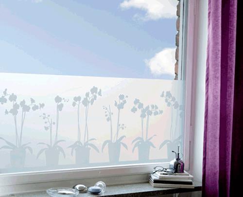 esimerkkejä kauniista ikkunakalvoista kukkaruukut strössel design