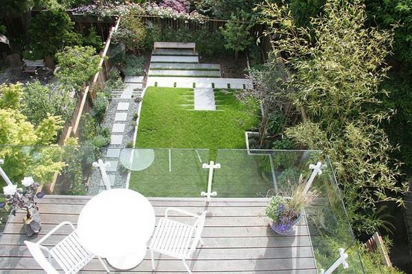 projekti parveke suunnitteluideoita valkoinen pöytä tuoli puutarha