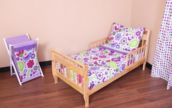 mukavat viileät lasten vuoteet puu kukka violetti kuvio
