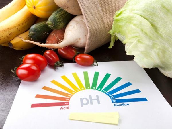 Kehon oireiden happamoituminen pH -arvot