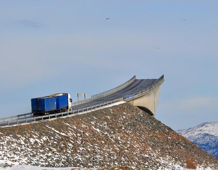 kuuluisat sillat Länsi -Norjassa