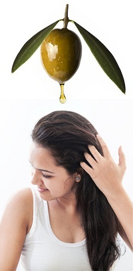 Ekstra jomfru olivenolie til hår