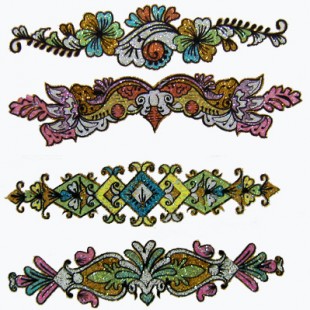 Rakhi Shape Mehndi matrica