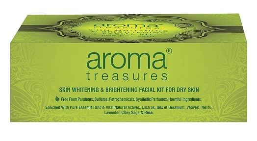 Aroma Treasures Skin Whitening and Brightening Facial Kit