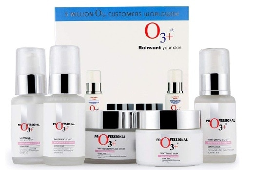 O3+ Whitening Facial Kit