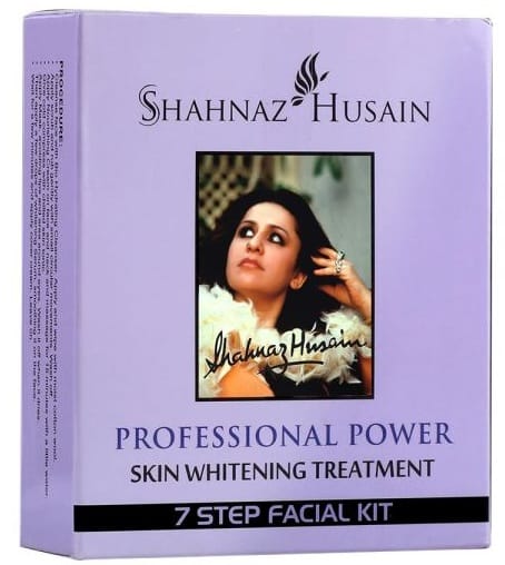 Shahnaz Husain 7 Step Skin Whitening Treatment Facial Kit