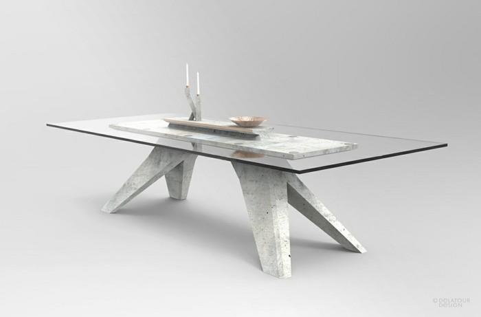 betonisuunnittelu betonikalusteet tee omat huonekaluesimerkit betonipöytä