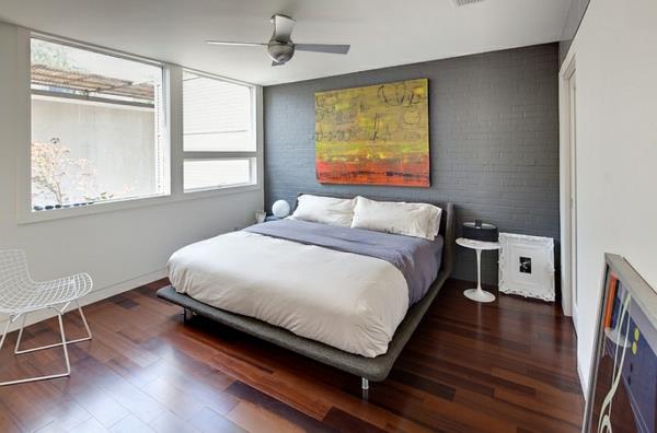betonilakka seinän suunnittelu patja makuuhuone täydellinen